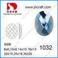 Top Quality Loose Dz-1032 Oval Glass Stone for Bags